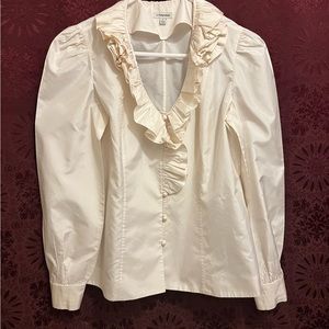 Vintage Blouse: By J Peterman: Size 4